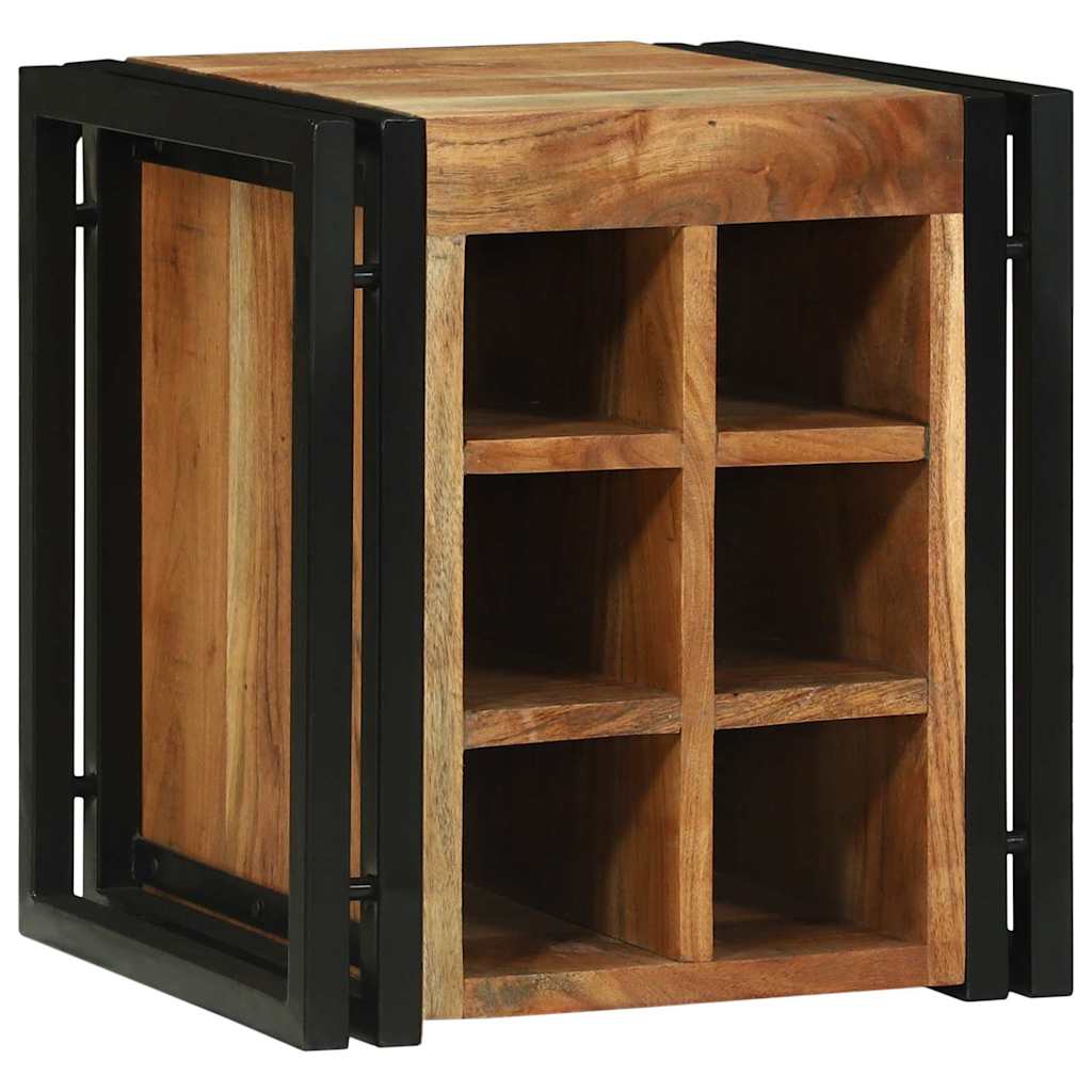 vidaXL Regał na wino 35 x 35 x 39 cm Lite Drewno Akacji
