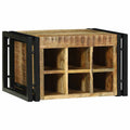 vidaXL Regał na wino 2 pcs 46 x 35 x 27,5 cm Drewno z mango