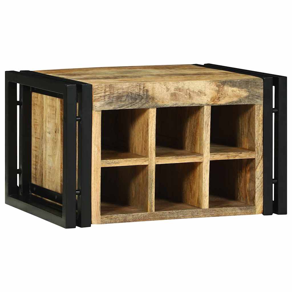 vidaXL Regał na wino 2 pcs 46 x 35 x 27,5 cm Drewno z mango