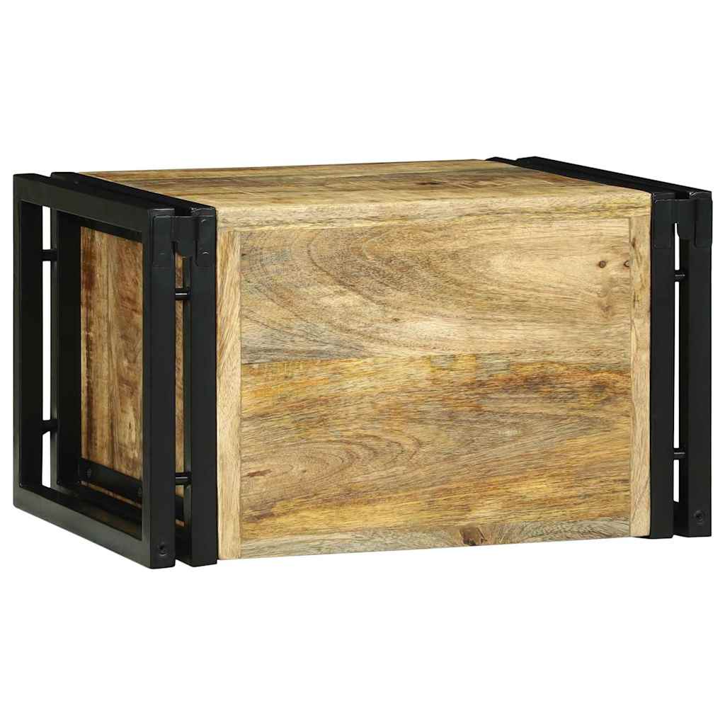 vidaXL Regał na wino 2 pcs 46 x 35 x 27,5 cm Drewno z mango