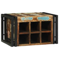 vidaXL Regał na wino 2 pcs 46 x 35 x 27,5 cm Lite Drewno Recyklingowe