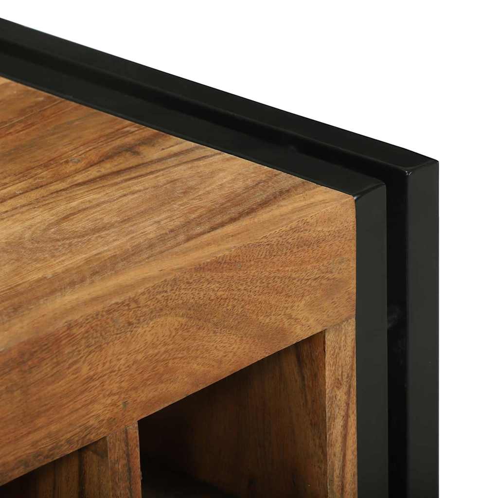 vidaXL Regał na wino 2 pcs 46 x 35 x 27,5 cm Lite Drewno Akacji