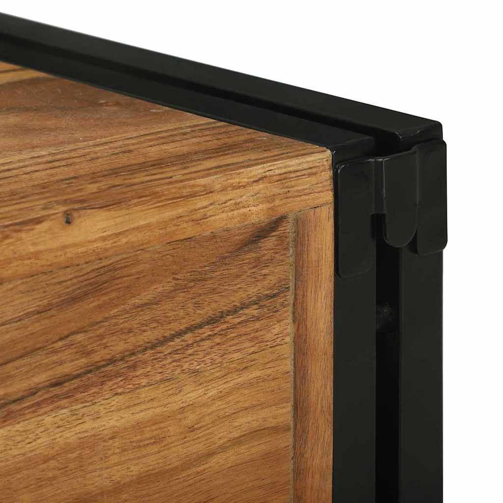 vidaXL Regał na wino 2 pcs 46 x 35 x 27,5 cm Lite Drewno Akacji