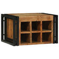 vidaXL Regał na wino 2 pcs 46 x 35 x 27,5 cm Lite Drewno Akacji