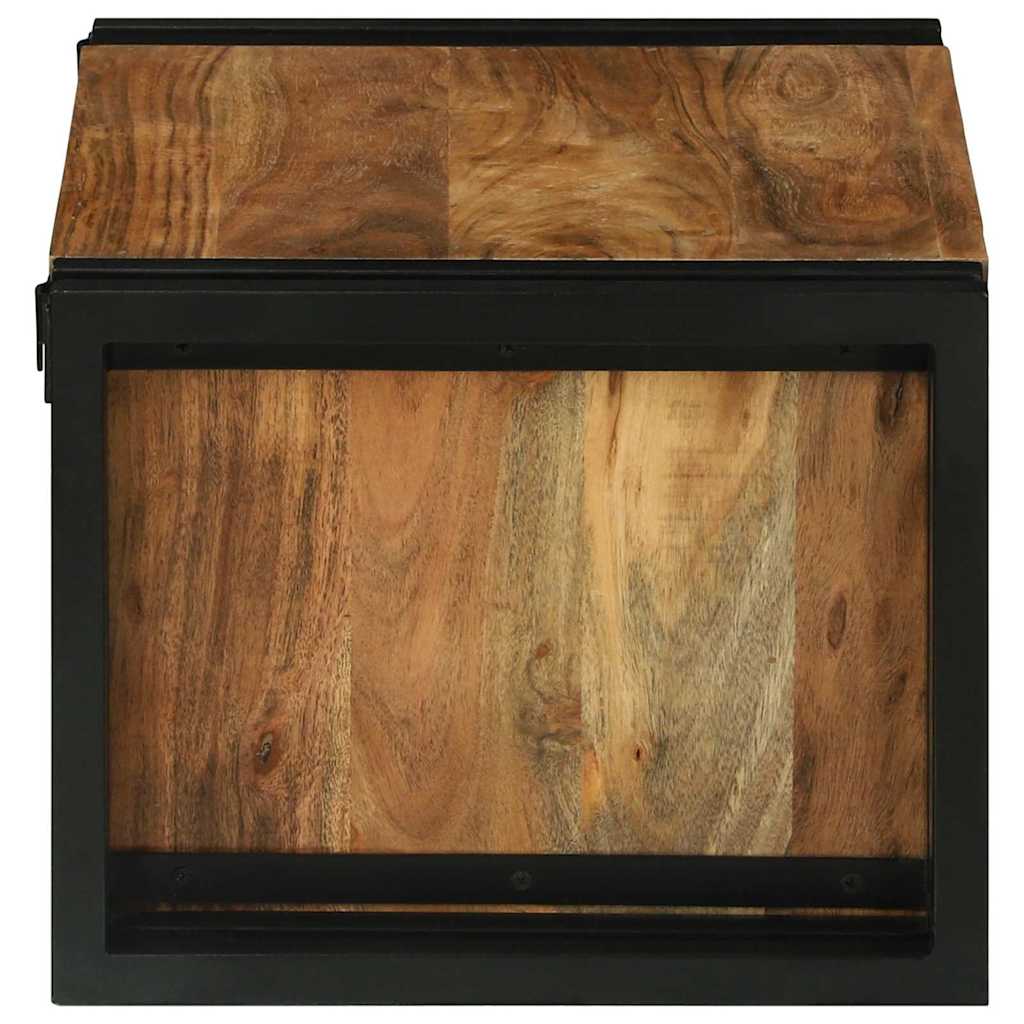 vidaXL Regał na wino 2 pcs 46 x 35 x 27,5 cm Lite Drewno Akacji