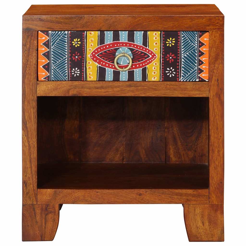 vidaXL Szafka nocna 40x35x45 cm Drewno lite Akacja