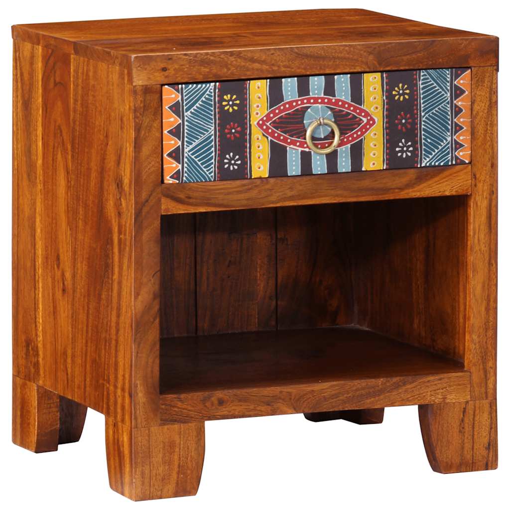 vidaXL Szafka nocna 2 szt. 40x35x45 cm Drewno lite Akacja
