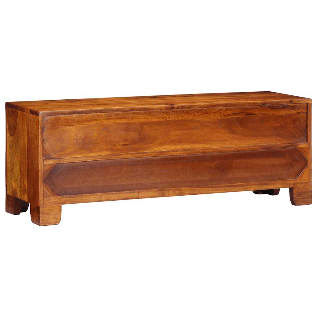 vidaXL Szafka RTV wielokolorowa 110x30x40 lite drewno akacjowe