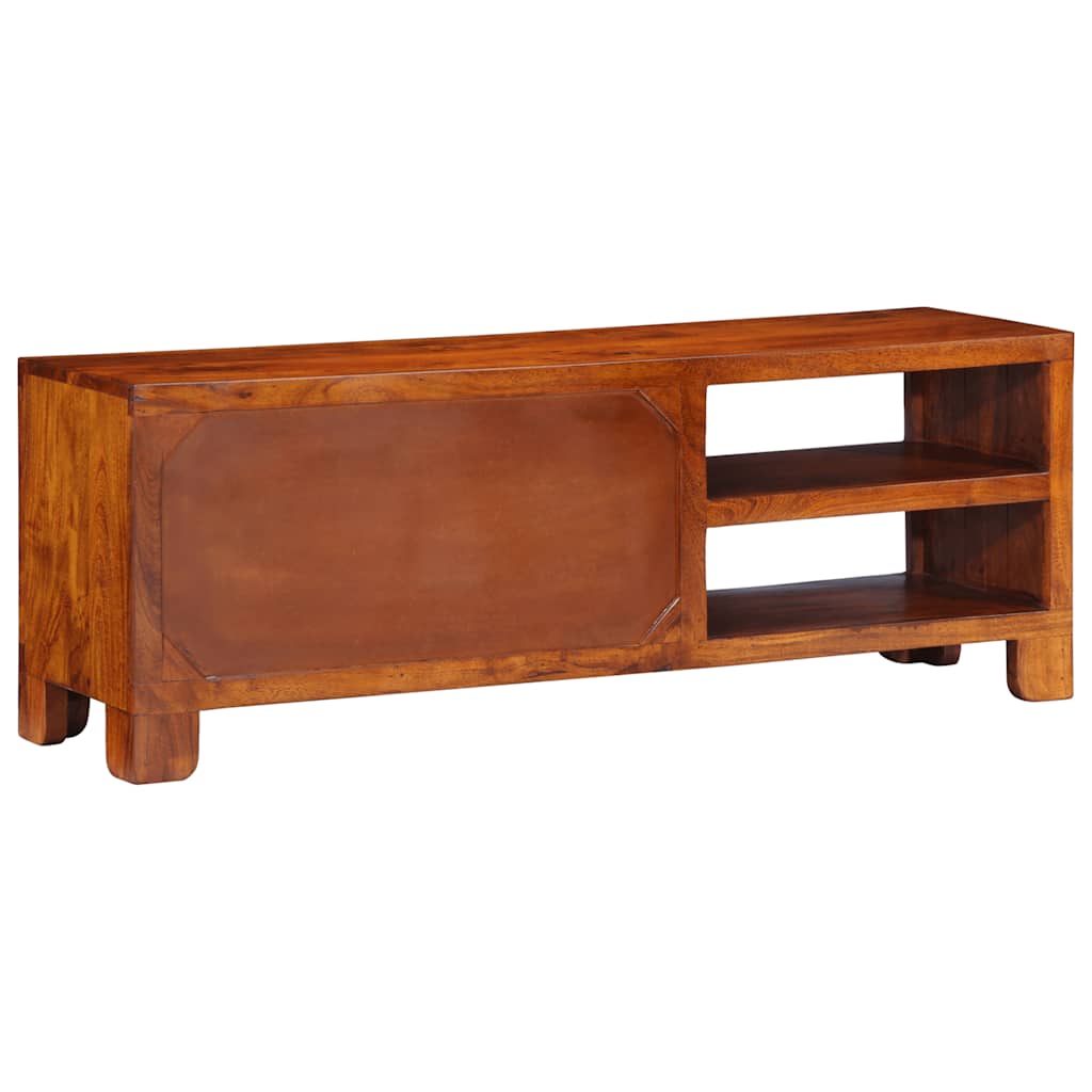 vidaXL Szafka RTV wielokolorowa 110x30x40 lite drewno akacjowe