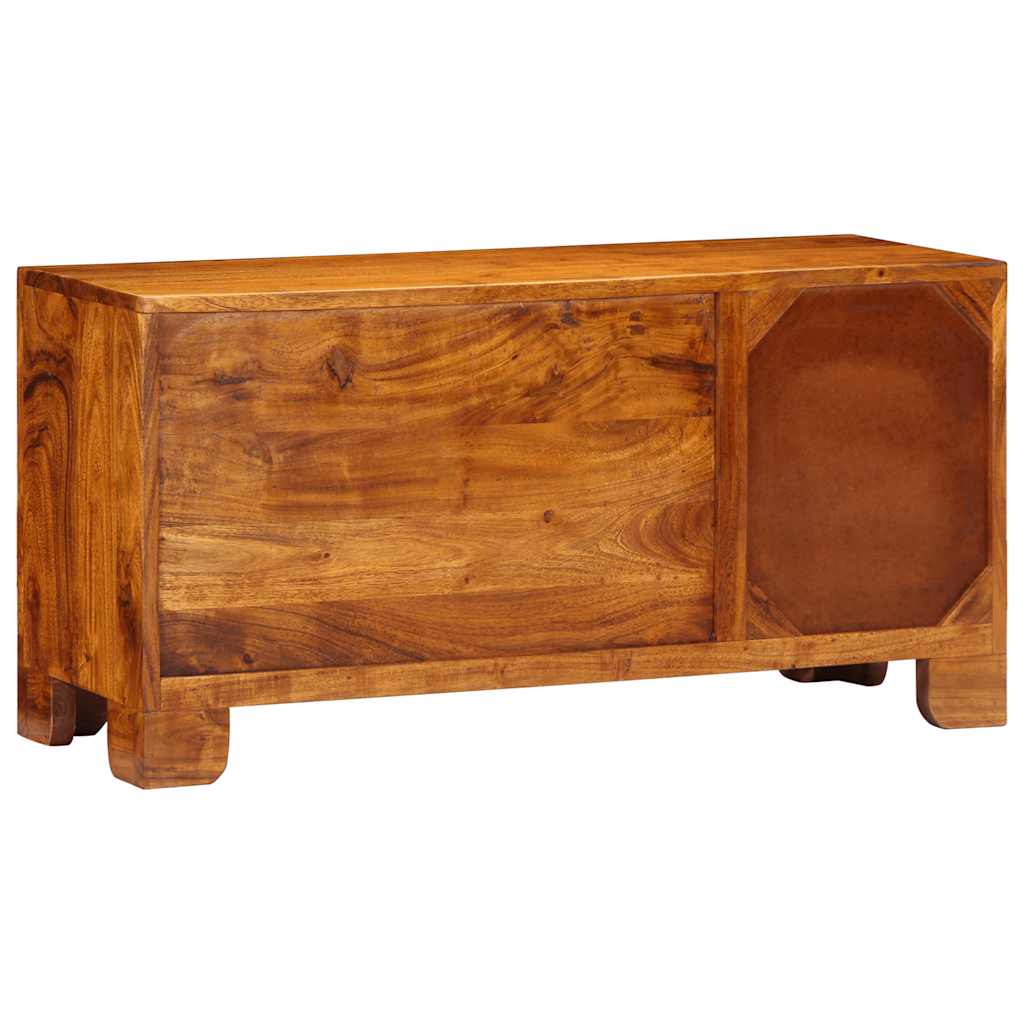 vidaXL Szafka RTV wielokolorowa 90x30x45 lite drewno akacjowe
