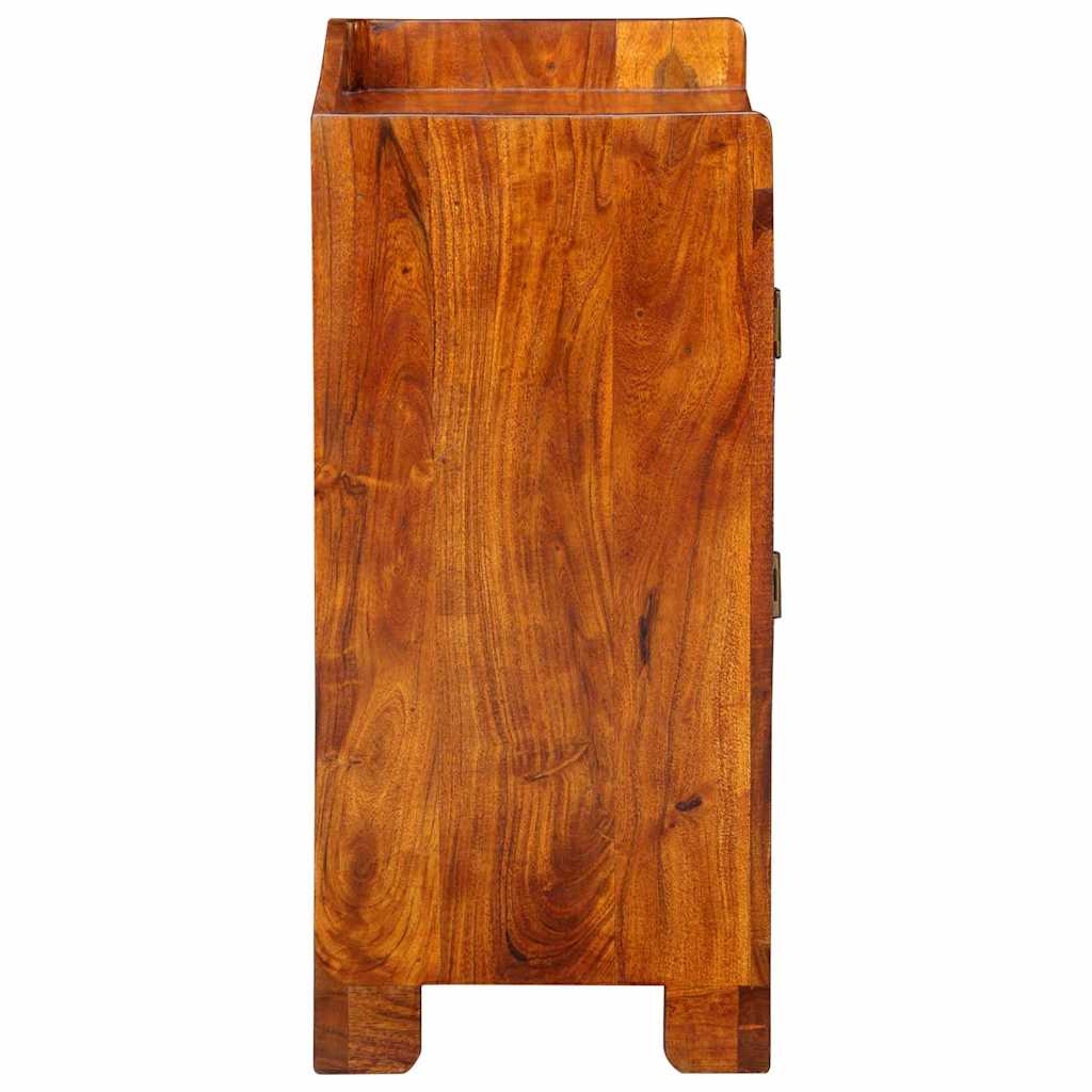 vidaXL Szafka na buty Brązowy 55 x 35 x 75 cm Lite Drewno Akacji