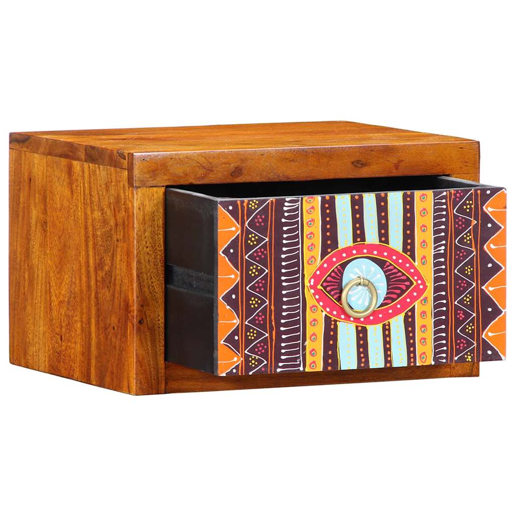 vidaXL Szafka Nocna z szufladą 2 pcs Brązowy 35 x 30 x 22 cm