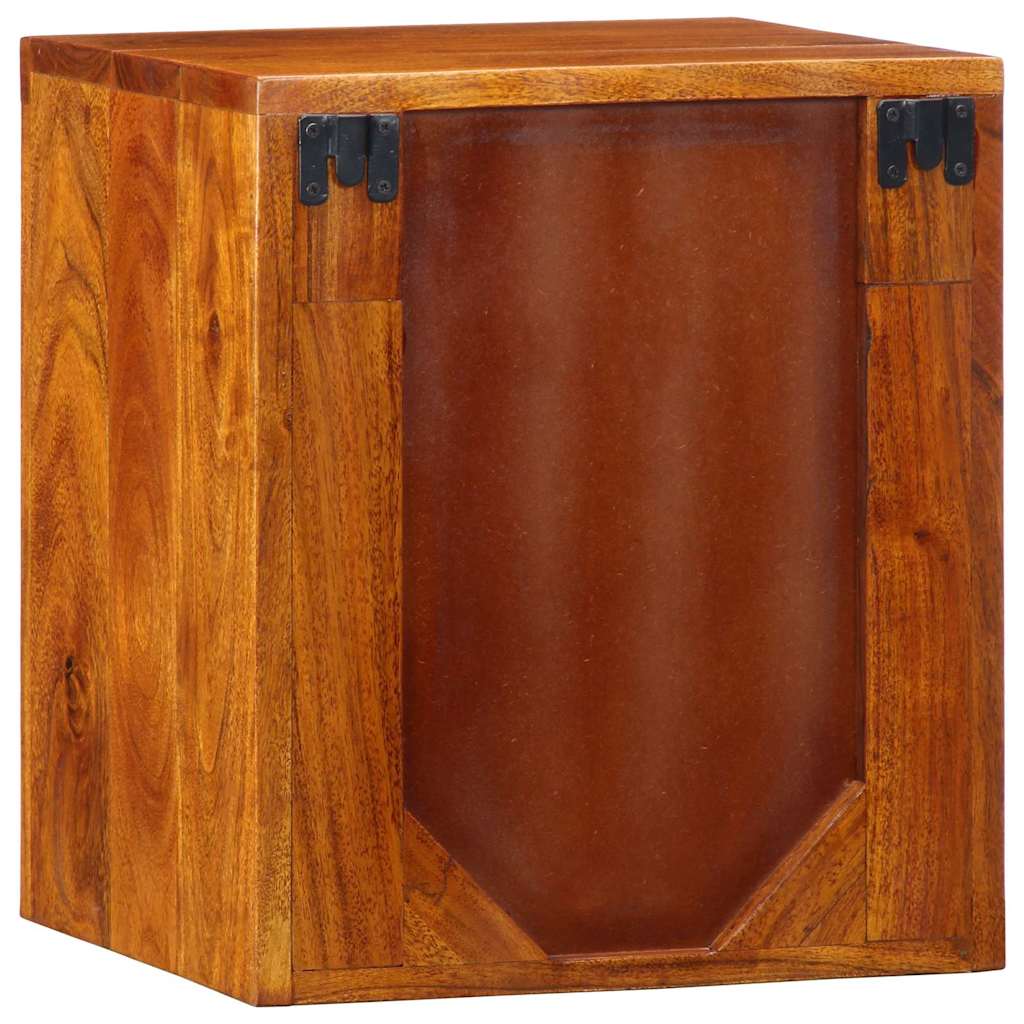 vidaXL Szafka Nocna 2 pcs Brązowy 35 x 30 x 40 cm Lite Drewno Akacji
