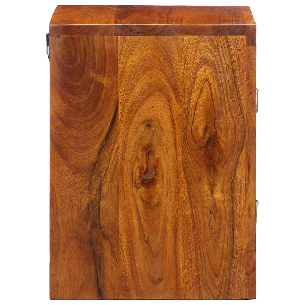 vidaXL Szafka Nocna 2 pcs Brązowy 35 x 30 x 40 cm Lite Drewno Akacji