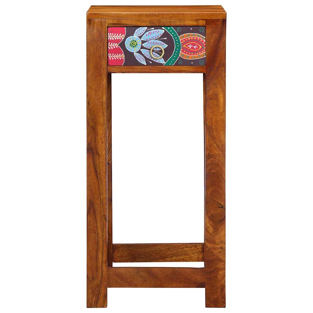 vidaXL Kwiecisty Stolik Końcowy Brązowy 35 x 35 x 75 cm