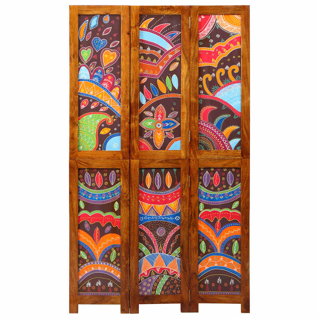 vidaXL Przesłona pokoju Miodowy brąz 105 x 1,5 x 180 cm