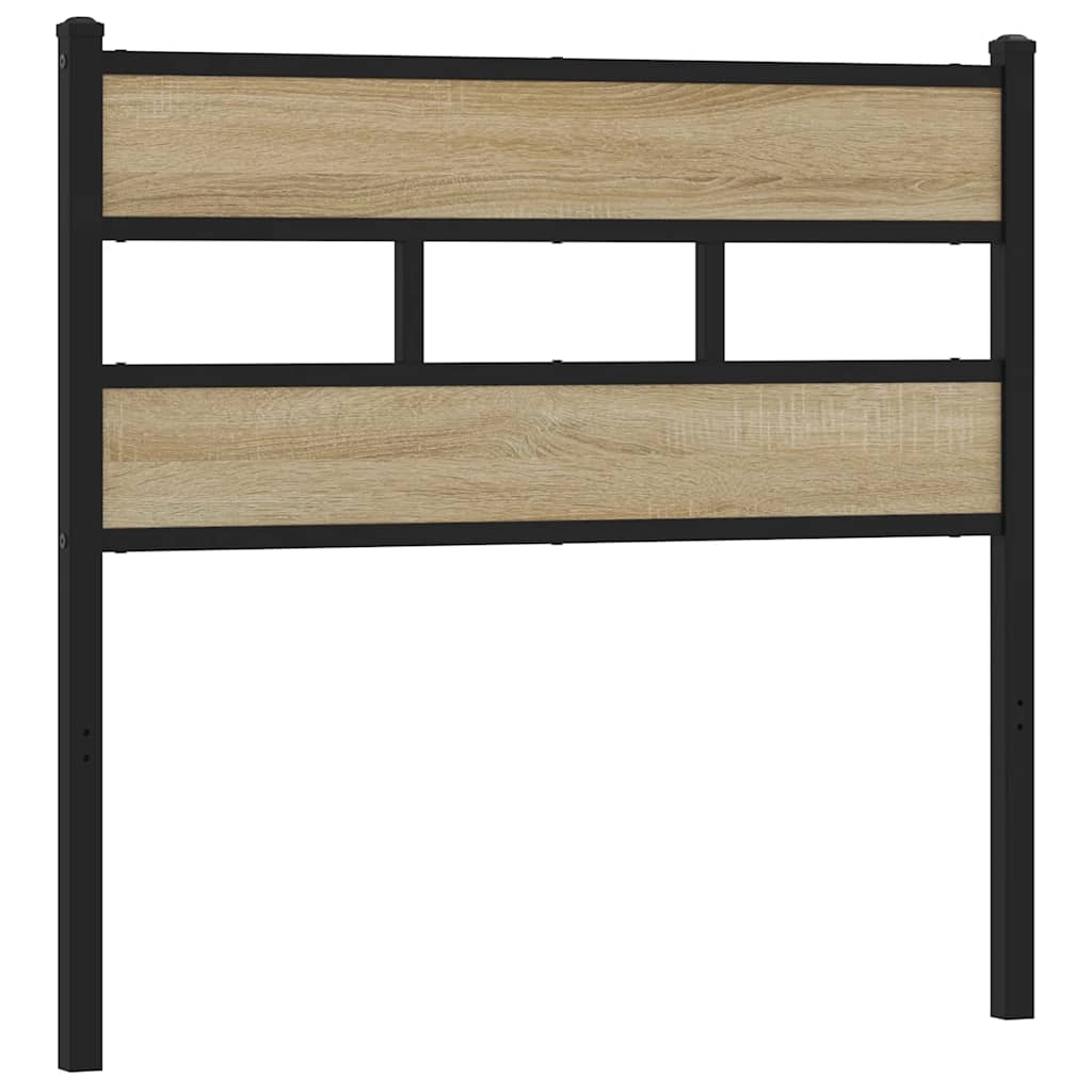 vidaXL Wymienne wezgłowie, dąb sonoma, 90 cm