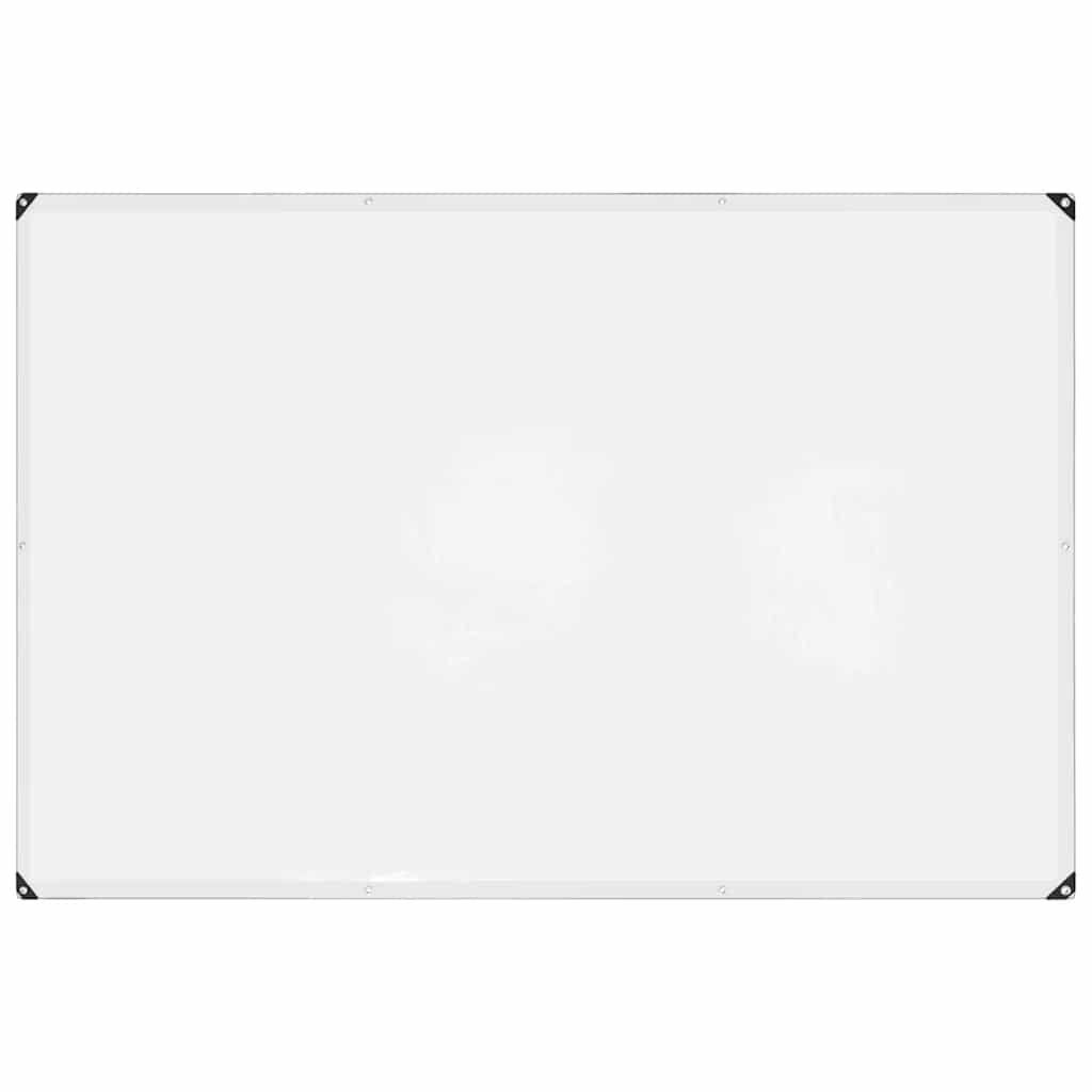 vidaXL Przezroczysta plandeka z oczkami 2x3 m Polietylen