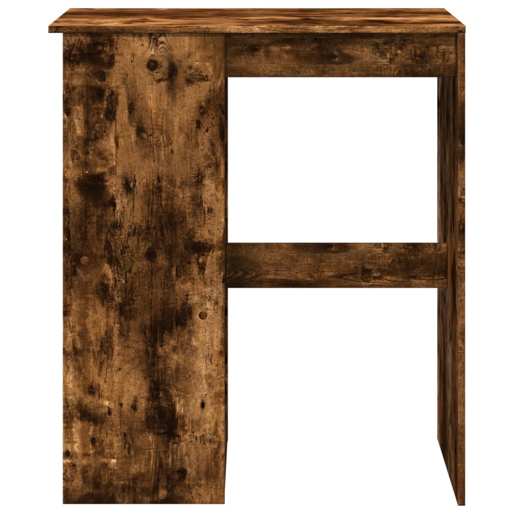 vidaXL Stolik barowy z przegródkami, przydymiony dąb, 90x47,5x103,5 cm