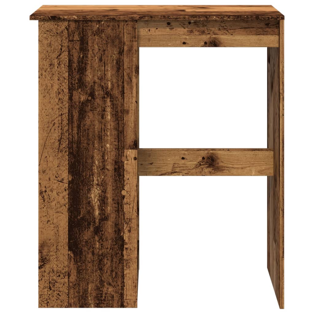 vidaXL Stolik barowy z przegródkami, stere drewno, 90x47,5x103,5 cm