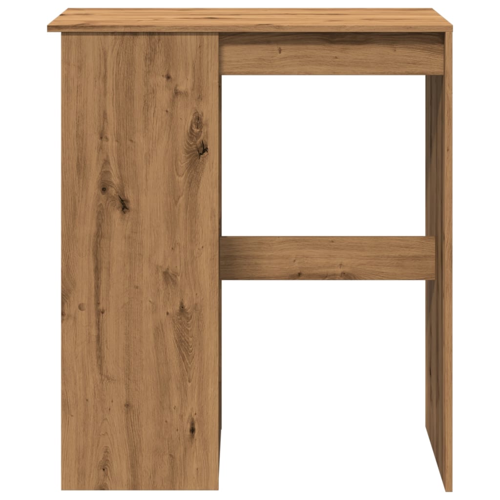 vidaXL Stolik barowy z przegródkami, dąb artisian, 90x47,5x103,5 cm