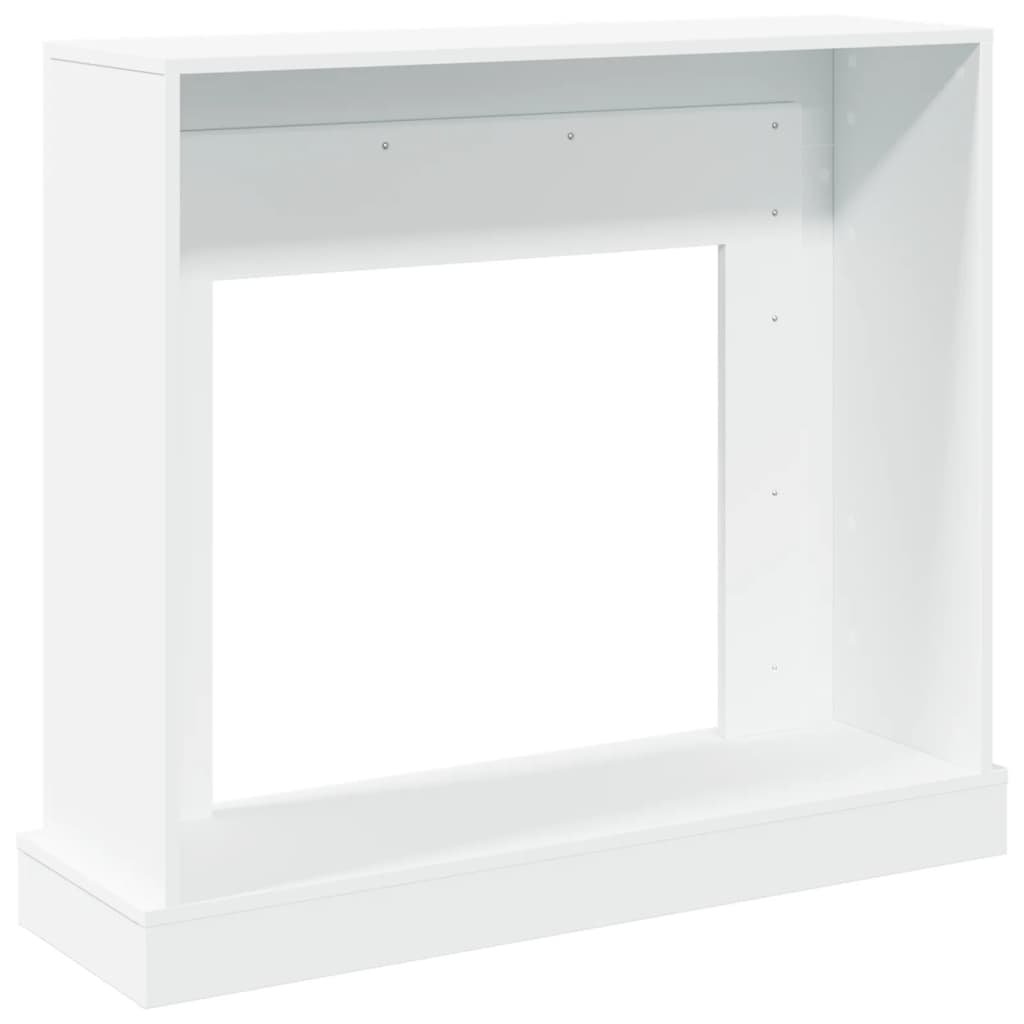 vidaXL Obudowa kominka, biała, 100x30x87,5 cm, materiał drewnopochodny