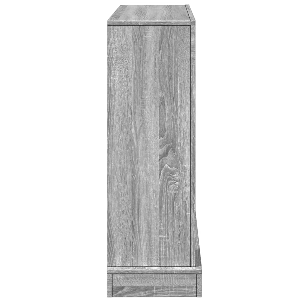 vidaXL Obudowa kominka, szary dąb sonoma, 100x30x87,5 cm