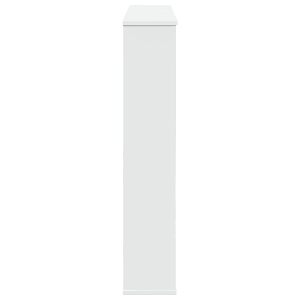 vidaXL Obudowa kominka, biała, 100x20x100 cm, materiał drewnopochodny