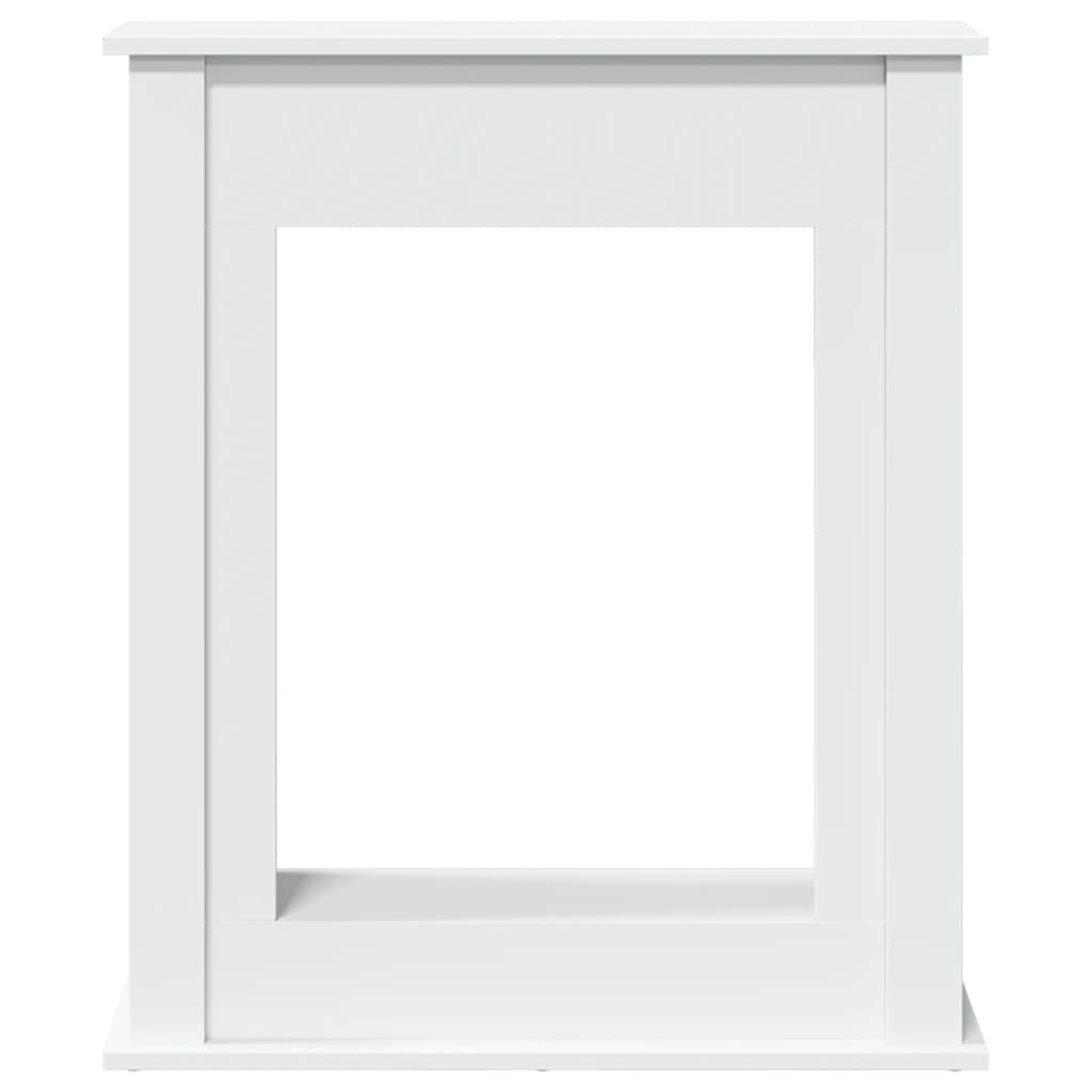 vidaXL Obudowa kominka, biała, 75x20x87,5 cm, materiał drewnopochodny