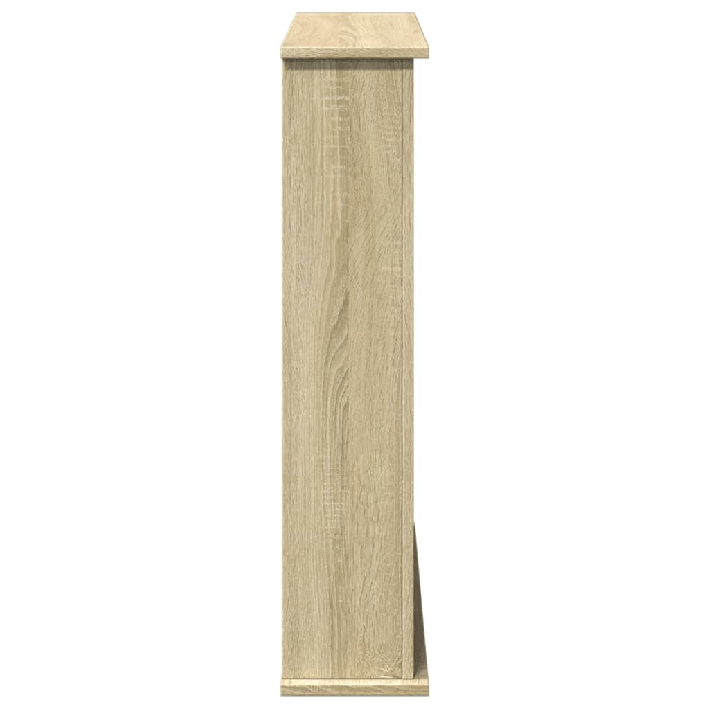 vidaXL Obudowa kominka, dąb sonoma, 75x20x87,5 cm