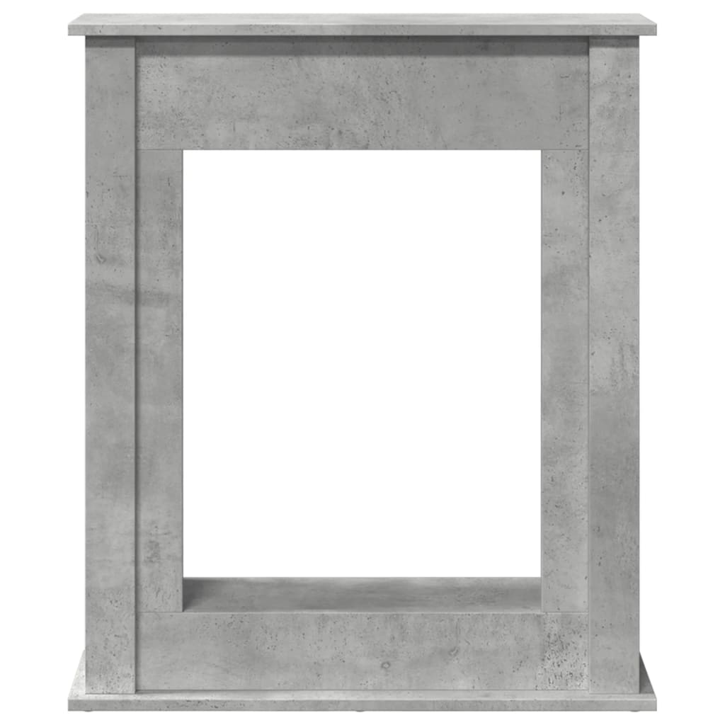 vidaXL Obudowa kominka, szarość betonu, 75x20x87,5 cm