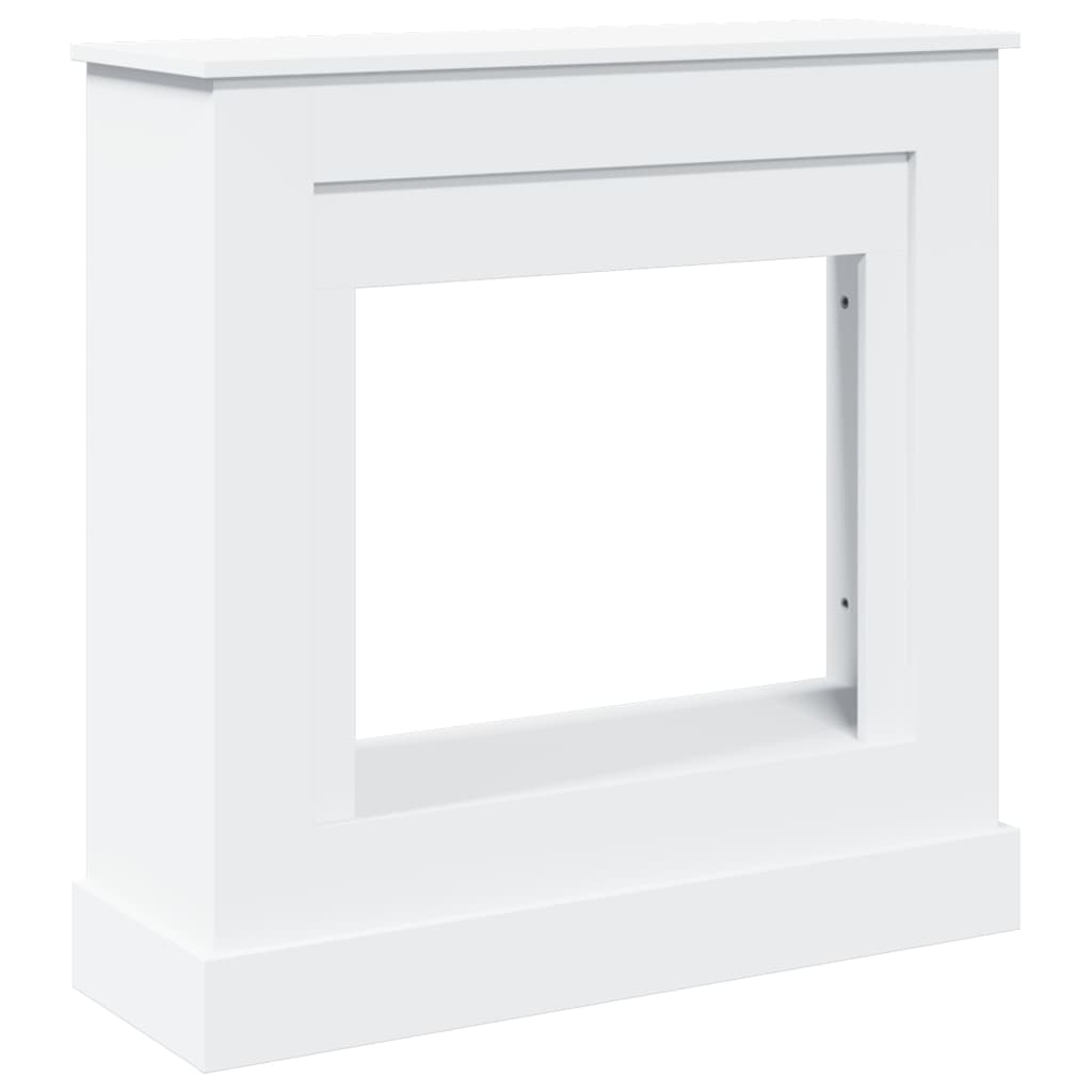 vidaXL Obudowa kominka, biała, 90x30x90 cm, materiał drewnopochodny