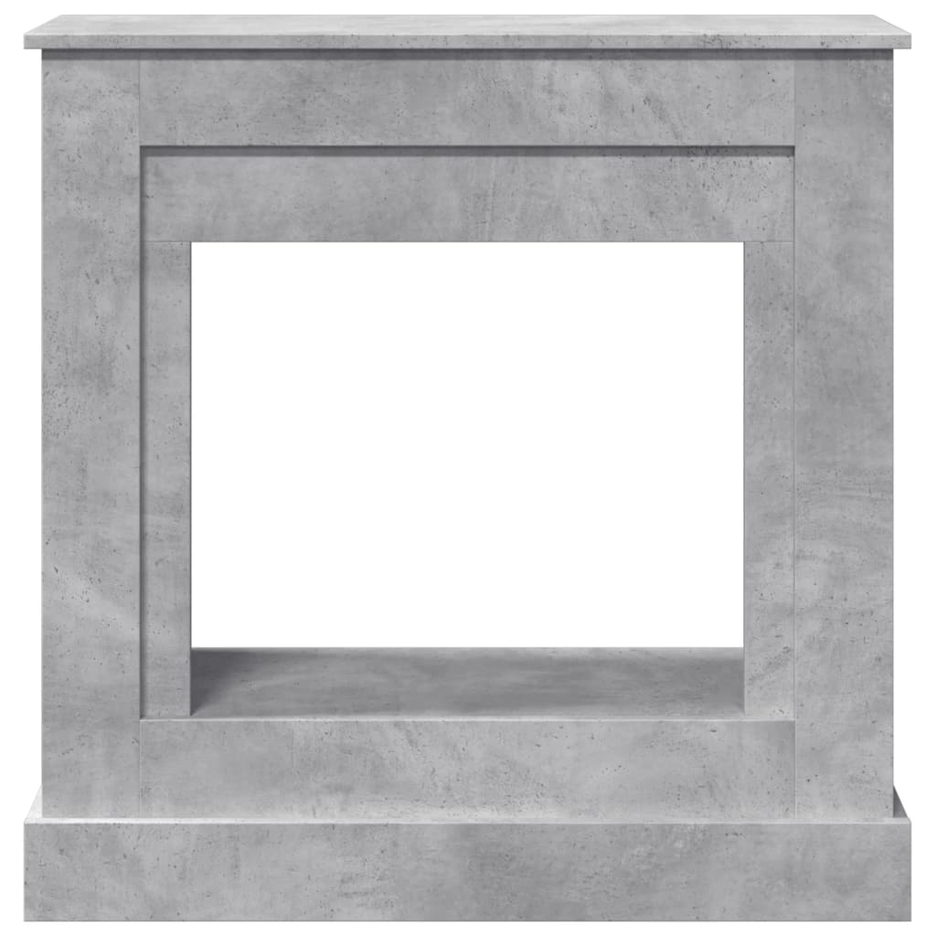 vidaXL Obudowa kominka, szarość betonu, 90x30x90 cm