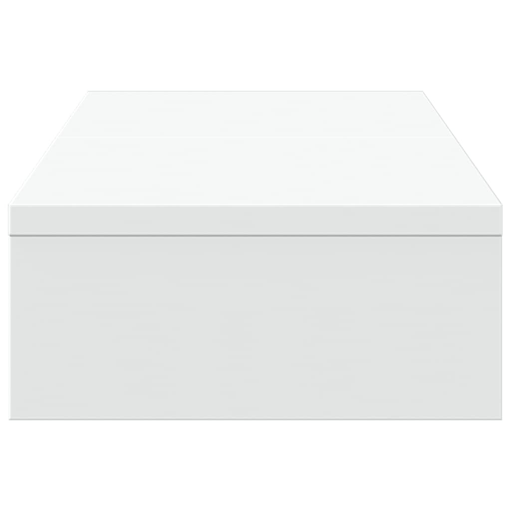 vidaXL Podstawka pod monitor, regulowana, biała, 60x24x10,5 cm
