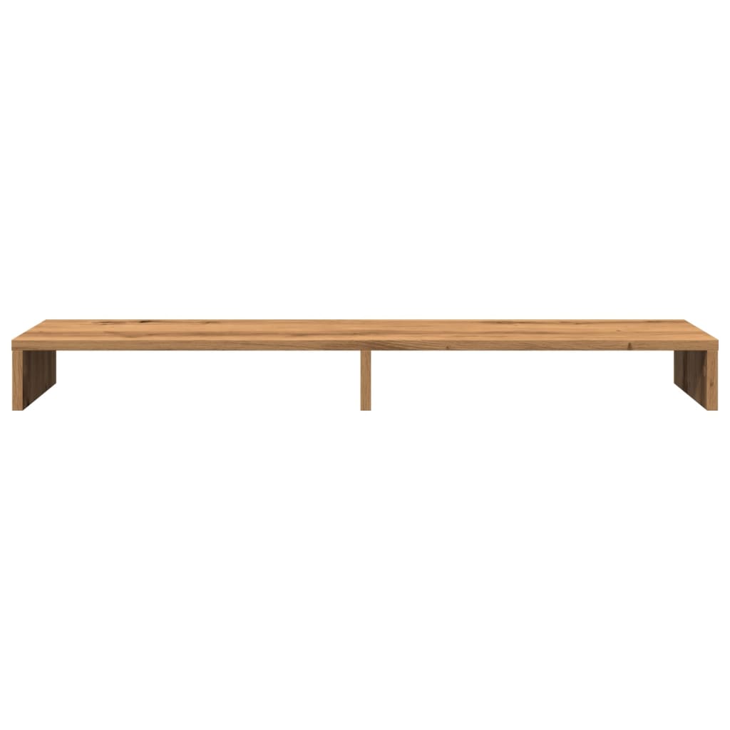vidaXL Podstawka pod monitor, dąb artisian, 100x27x10 cm