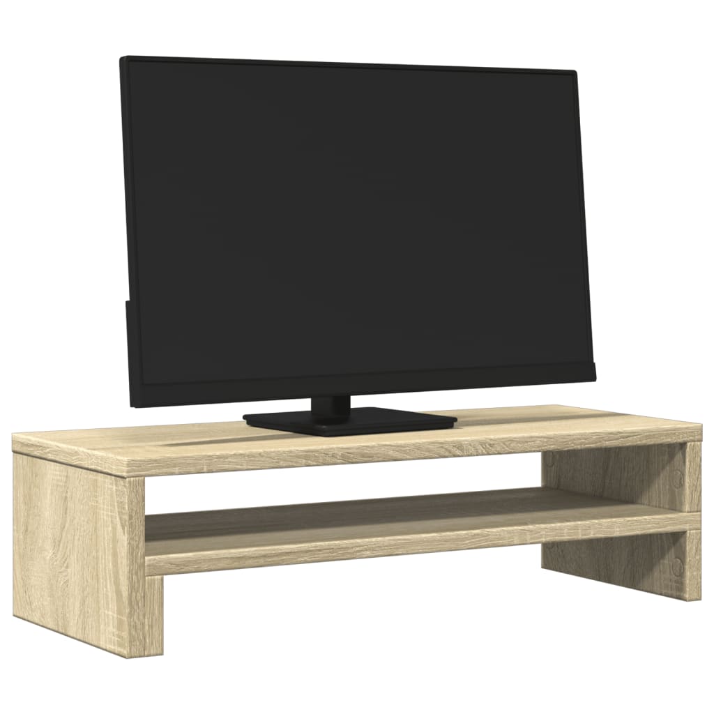 vidaXL Podstawka pod monitor, dąb sonoma, 54x22x15 cm