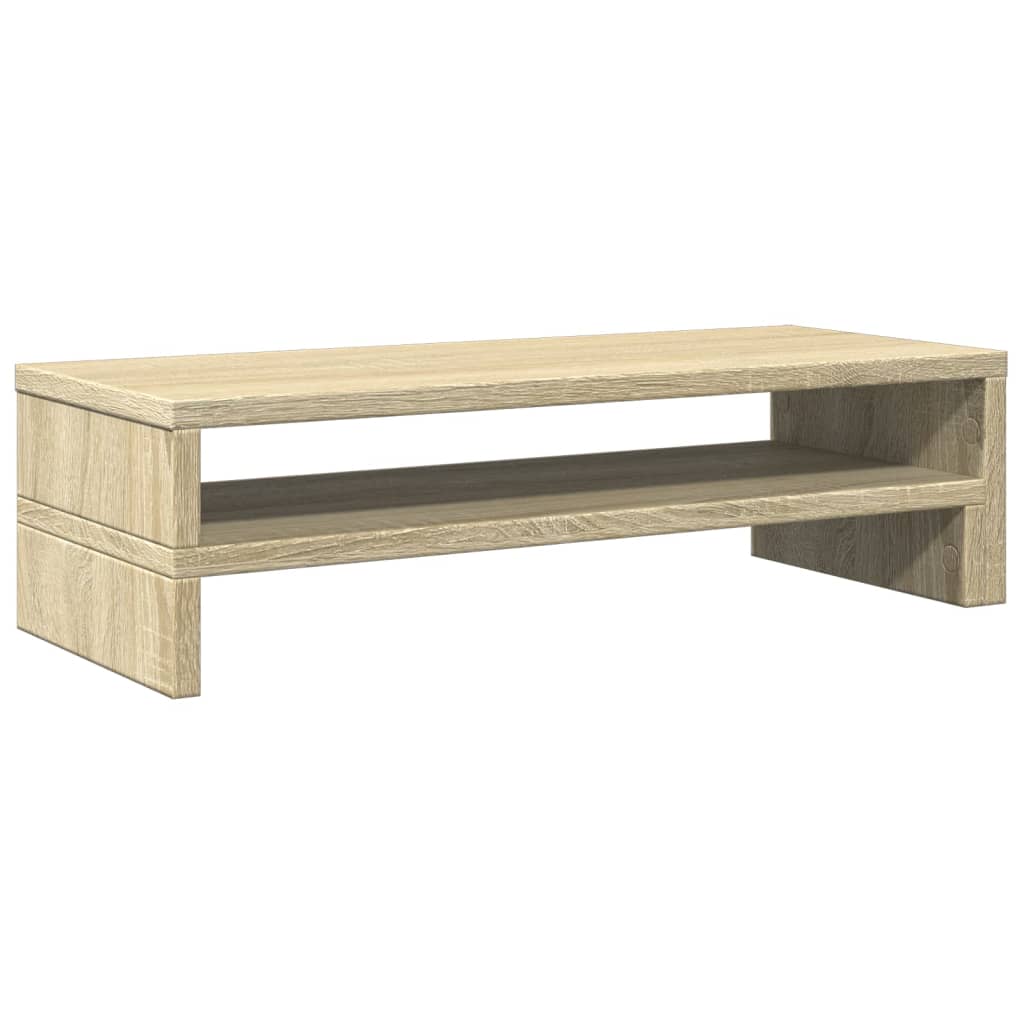 vidaXL Podstawka pod monitor, dąb sonoma, 54x22x15 cm