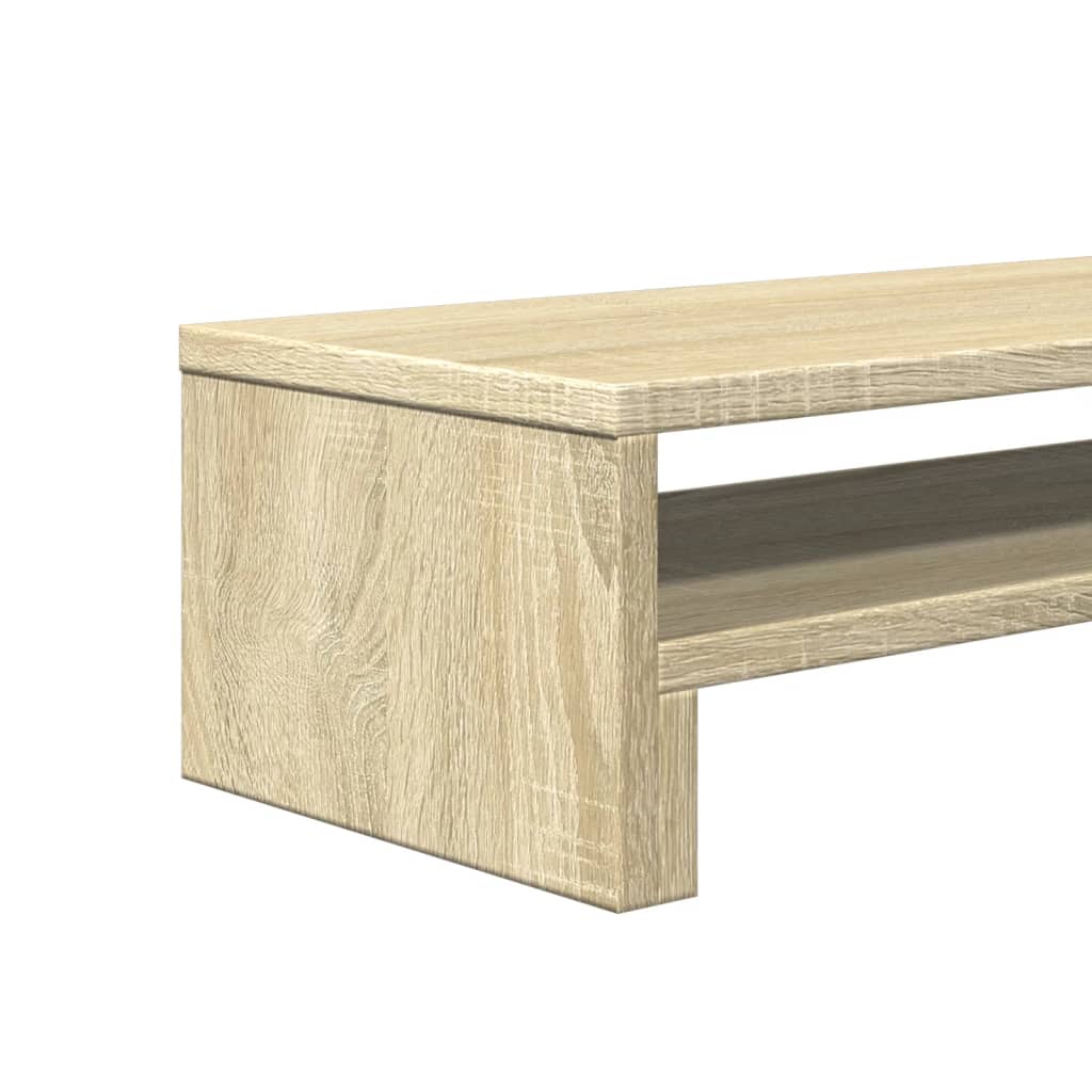 vidaXL Podstawka pod monitor, dąb sonoma, 54x22x15 cm
