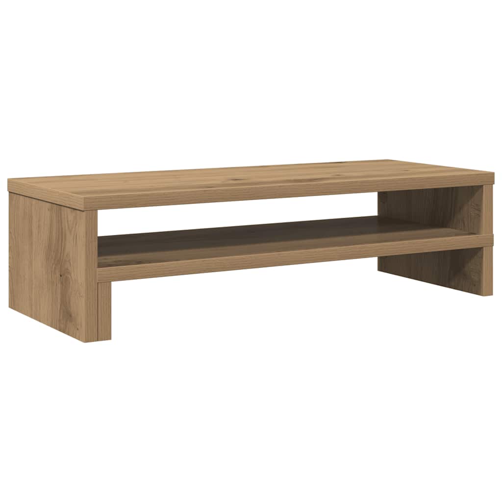 vidaXL Podstawka pod monitor, dąb artisian, 54x22x15 cm