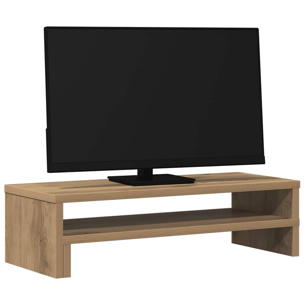 vidaXL Podstawka pod monitor, dąb artisian, 54x22x15 cm