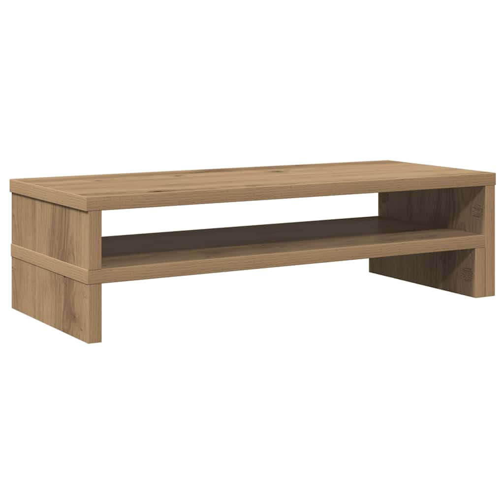 vidaXL Podstawka pod monitor, dąb artisian, 54x22x15 cm