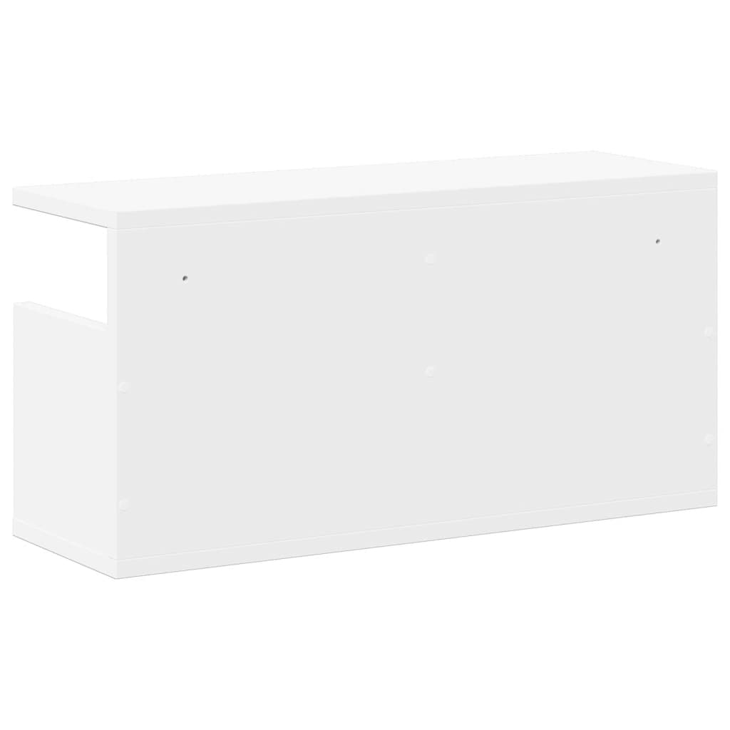 vidaXL Półka ścienna, 60x20x30 cm, biała, materiał drewnopochodny