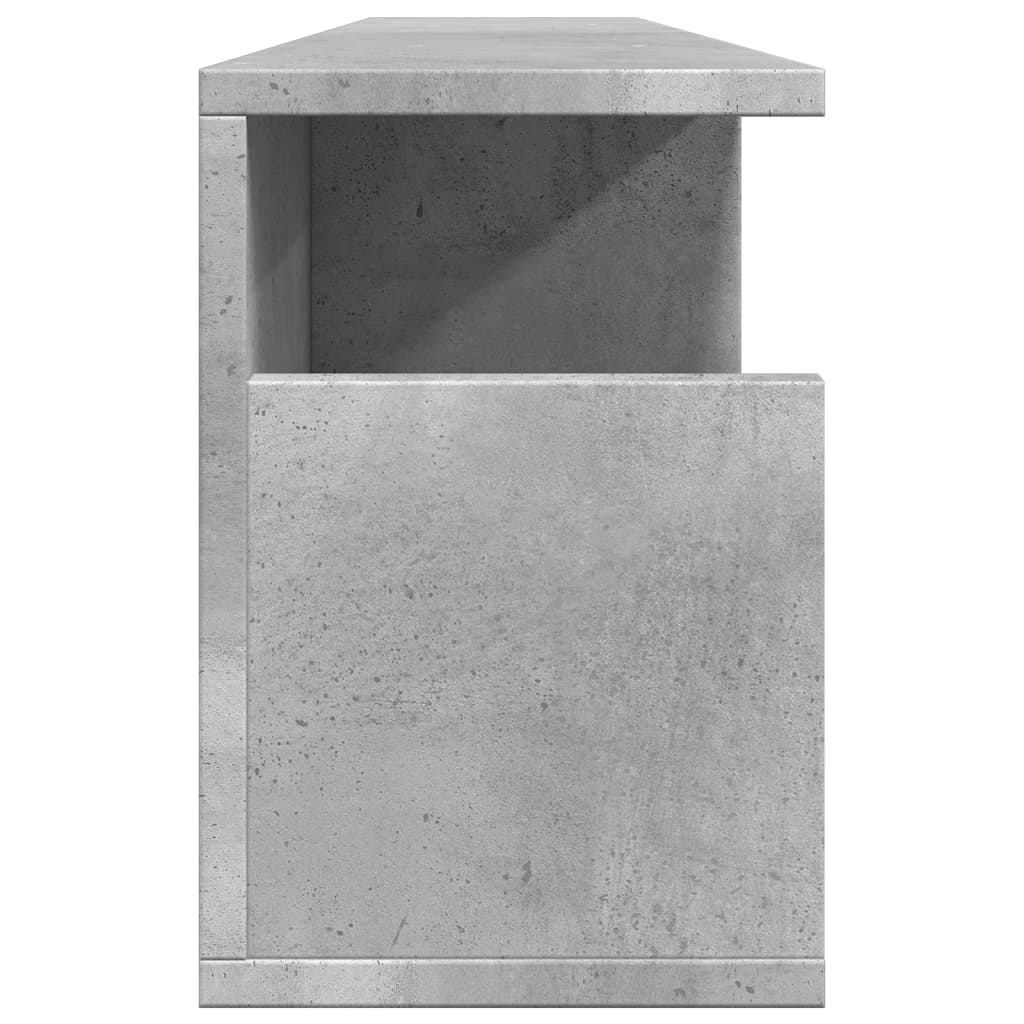 vidaXL Półka ścienna, 100x20x30 cm, szarość betonu