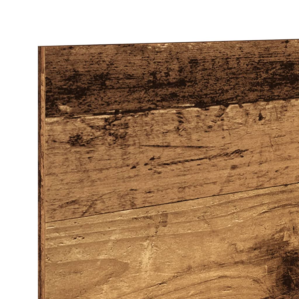 vidaXL Półka ścienna, 100x16,5x30 cm, stare drewno
