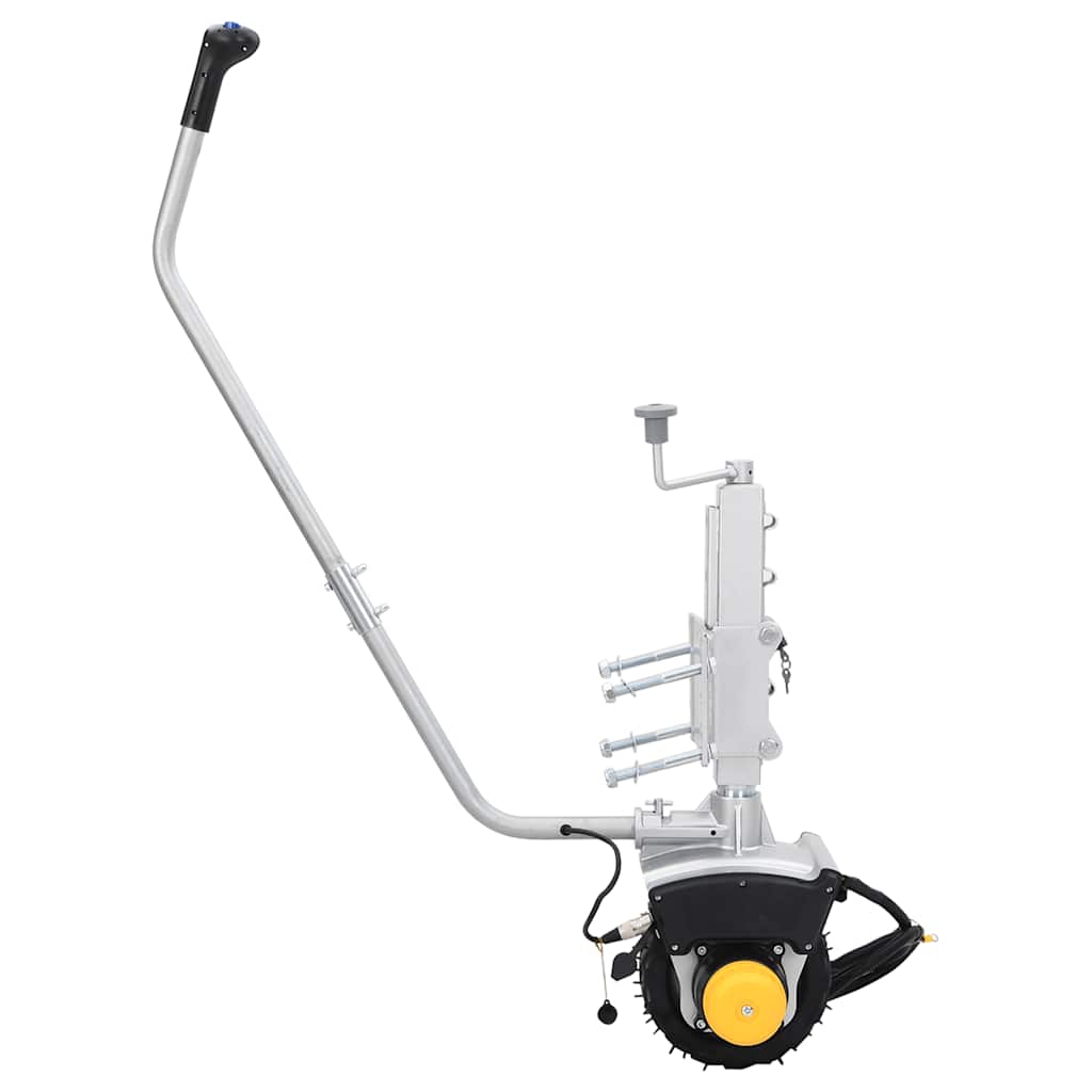 vidaXL Podnośnik przyczepy Koło 12 V 550 W Aluminium