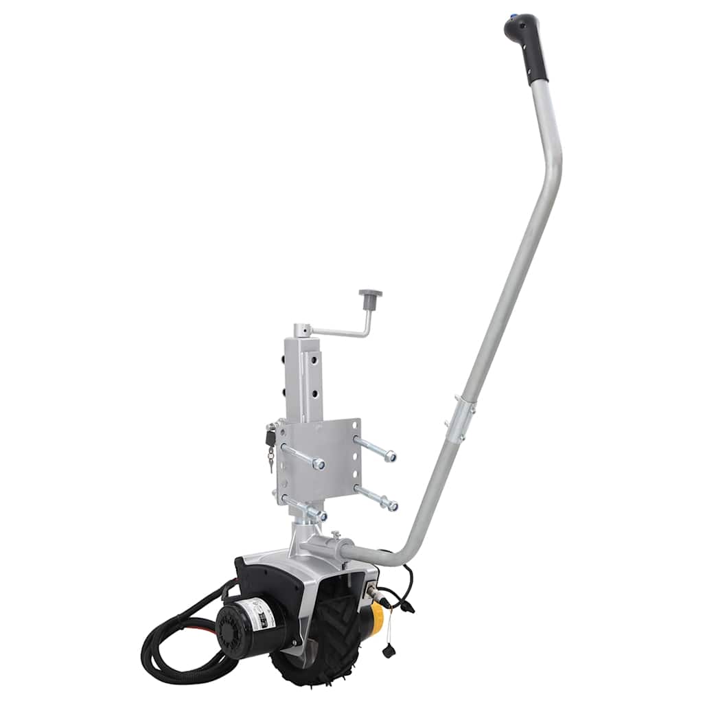 vidaXL Podnośnik przyczepy Koło 12 V 550 W Aluminium