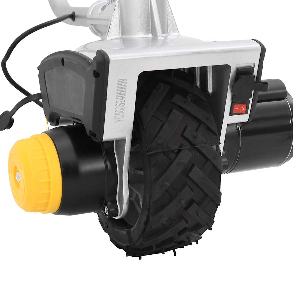 vidaXL Podnośnik przyczepy Koło 12 V 550 W Aluminium