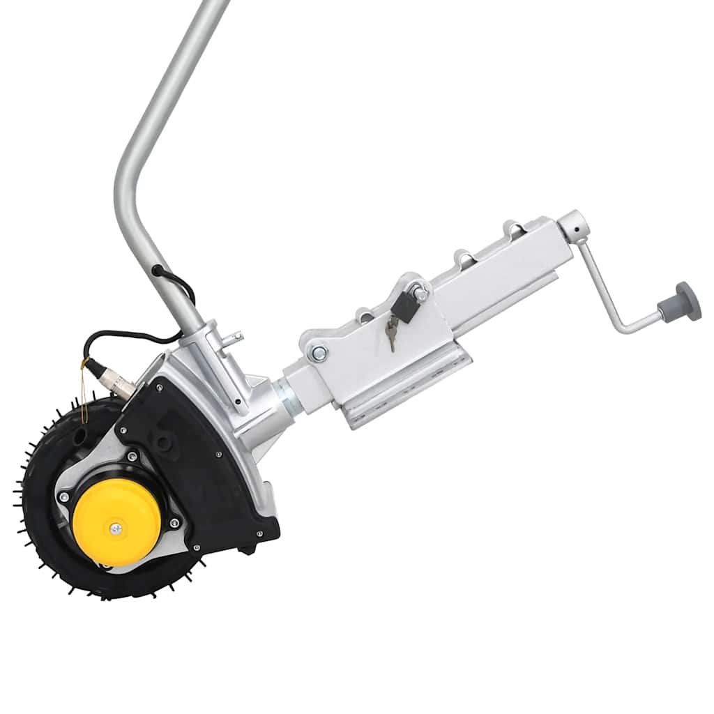 vidaXL Podnośnik przyczepy Koło 12 V 550 W Aluminium