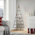 vidaXL | Metalowa choinka świąteczna | 150 cm Stal Malowana Proszkowo