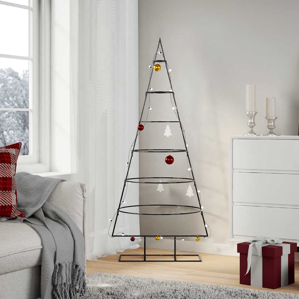 vidaXL | Metalowa choinka świąteczna | 150 cm Stal Malowana Proszkowo